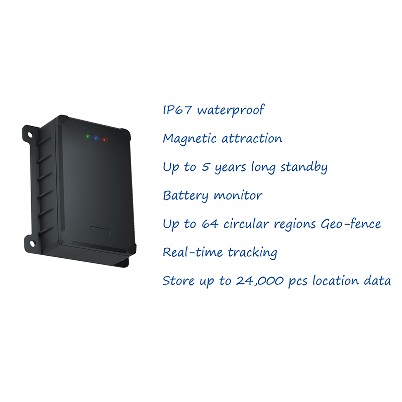 4G Asset Tracker with Built in Disposable 8100mAH Battery 233function