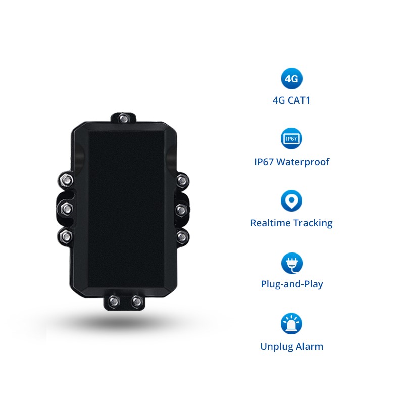 4G Waterproof GPS Tracker with OBDII 168 application