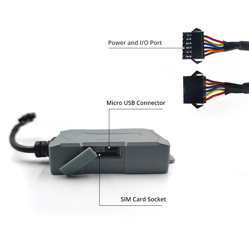 Intelligent on-board Tracking Device 163 hardwire display