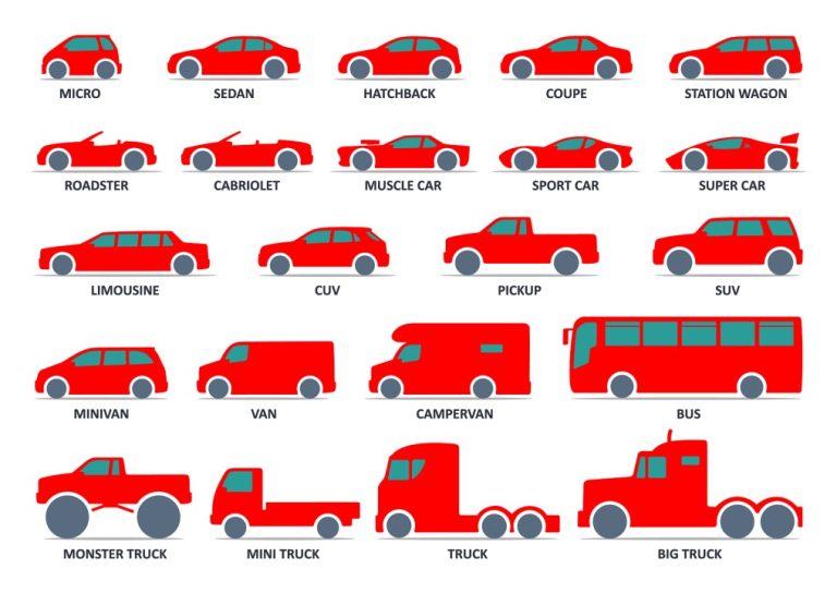 Different type of vehicle